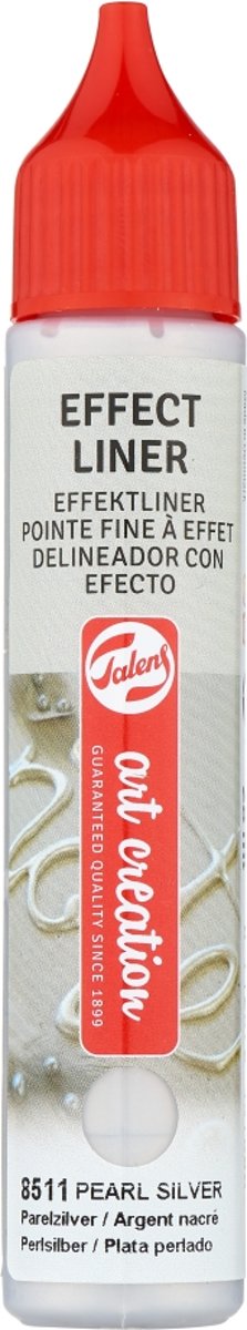 Talens Effect Liner/Dot   Parel Zilver | 8511